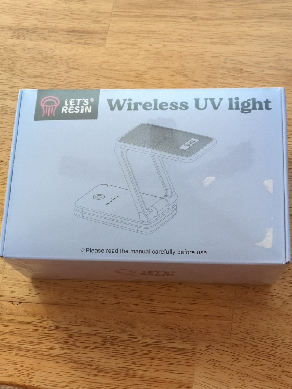 Wireless UV Light - Blue New In Box